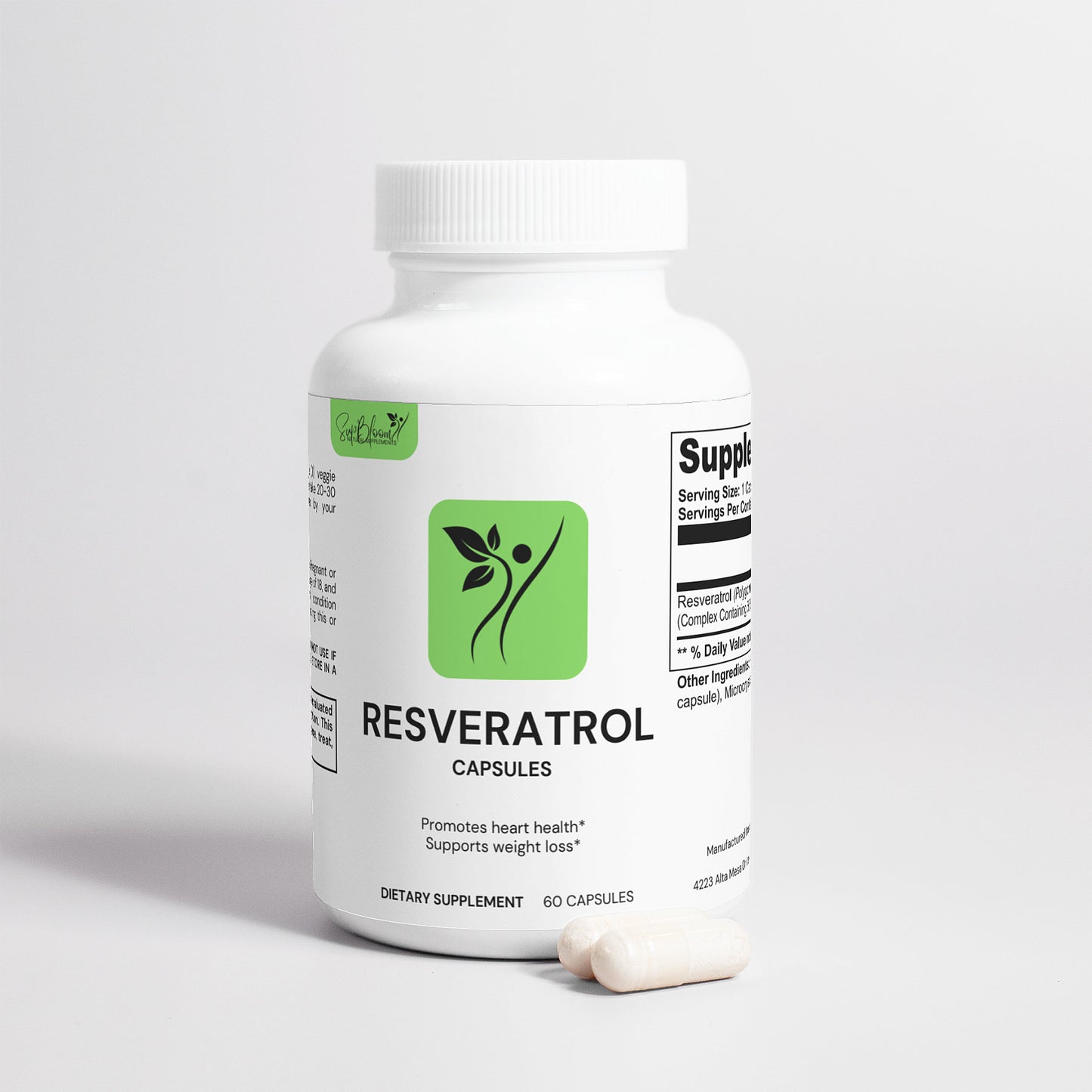 Resveratrol 50% 600mg