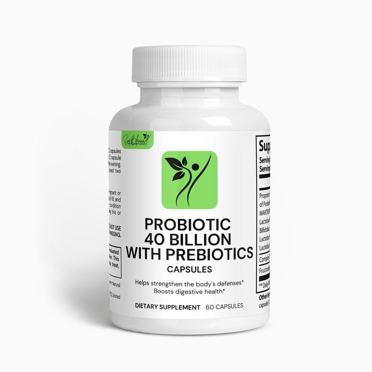 Probiotic 40 Billion with Prebiotics