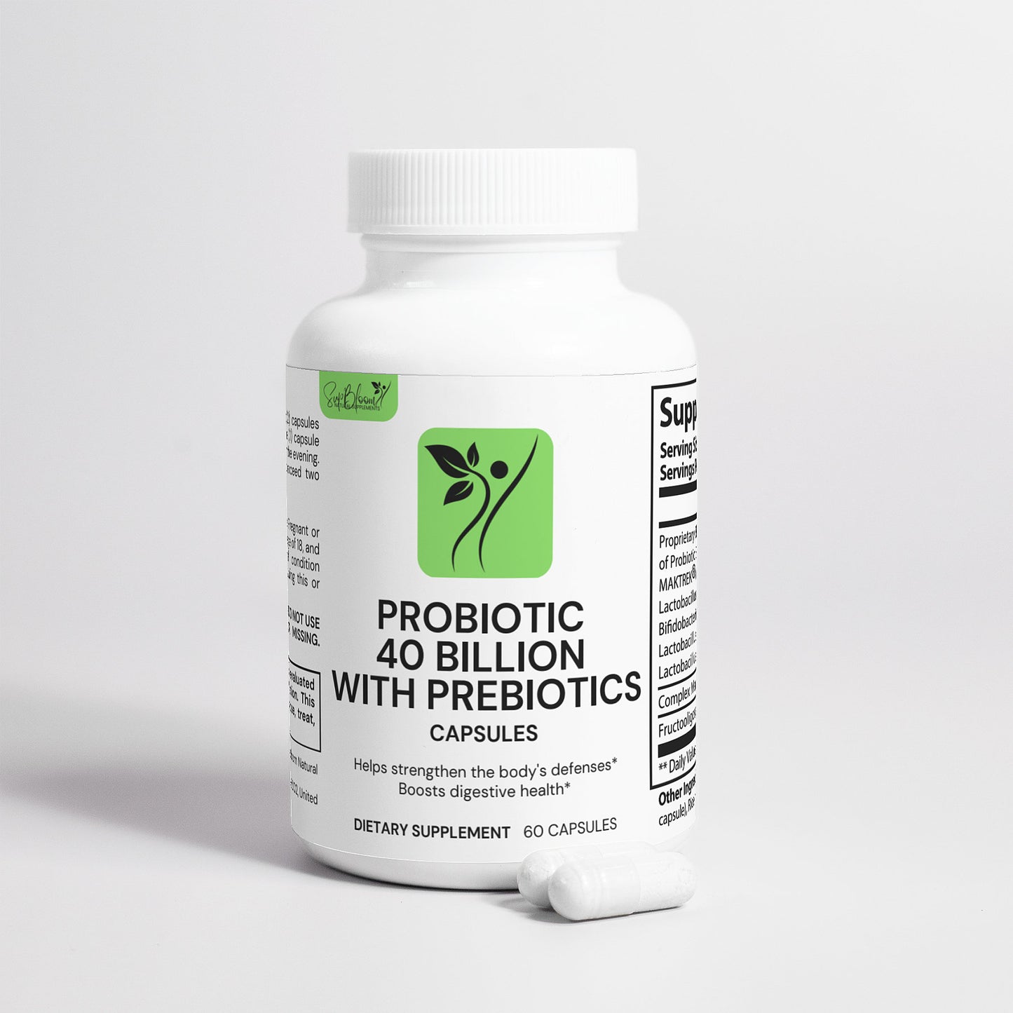 Probiotic 40 Billion with Prebiotics